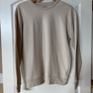 Abercrombie‎ & Fitch Soft A&F Cropped tan beige Sweatshirt size medium